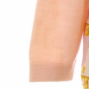 セリーヌ CELINE ヴィンテージ 長袖 ニットカーディガン チェーン柄  