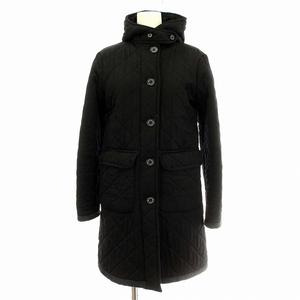 マッキントッシュ MACKINTOSH 英国製 中綿 キルティングコート 裏ボア フード コート 34 黒 ブラック /☆G ■MT ■GY19 レディース