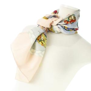 エルメス HERMES COUVEE D'HERMES エルメスの雛たち カレ90 スカーフ スクエア シルク 絹 たまご 雛 ピンク /CK33 ■GY19 レディース