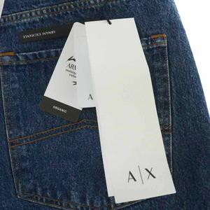 【新品タグ付】ARMANI アルマーニ エクスチェンジスキニーデニム36 濃紺 ARMANI EXCHANGE アルマーニエクスチェンジ A|X ジーンズ デニム