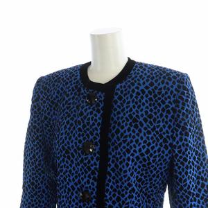 ジバンシィ GIVENCHY ヴィンテージ ノーカラージャケット 長袖 総裏地