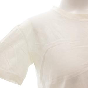 プラダ PRADA Tシャツ カットソー 半袖 クルーネック 三角タグ S 白  
