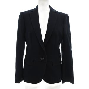 バーバリー BURBERRY テーラードジャケット ブレザー 36 紺 ネイビー /BS ■GY19 レディース