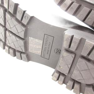 ボッテガヴェネタ BOTTEGA VENETA イントレチャート レインブーツ