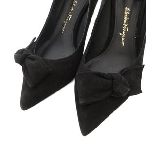 サルヴァトーレフェラガモ Salvatore Ferragamo パンプス スエード