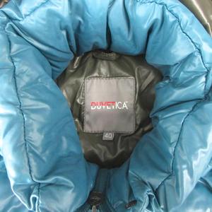 デュベティカ DUVETICA ダウンジャケット ブルゾン フード 40 ブルー 青 /FF ■GY19 
