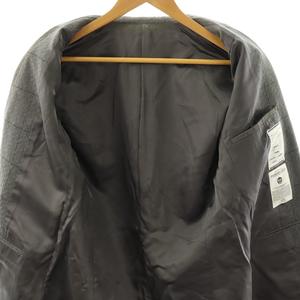 シャリーフ SHAREEF コート コットン ダブル チェック柄 1 グレー /HK ■GY03 メンズ