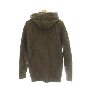 バーク Bark ダッフルコート ニット ウール S 茶 ■GY19 /SY ■OS レディース