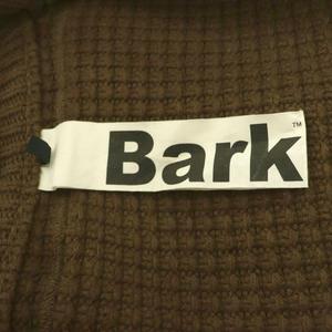 バーク Bark ダッフルコート ニット ウール S 茶 ■GY19 /SY ■OS レディース