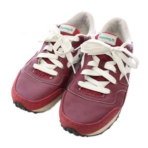 サッカニー SAUCONY ディクソン Dixon スニーカー シューズ USA7 赤 レッド S70358-2 /TK ■GY12 メンズ