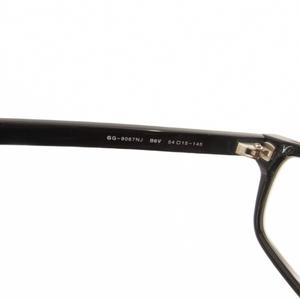 グッチ GUCCI メガネ 眼鏡 スクエア セルフレーム 54□15 145 黒 ブラック GG-9067 /JS ■GY19 メンズ
