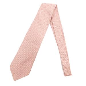グッチ GUCCI 美品 ネクタイ ワイドタイ 絹 シルク ドット ピンク /JS ■GY19 メンズ