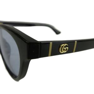 グッチ GUCCI 眼鏡 サングラス セルフレーム カラーレンズ キャットアイ GGロゴ 54□15-145 黒 ブラック GG0766OA /XZ ■GY19 レディース
