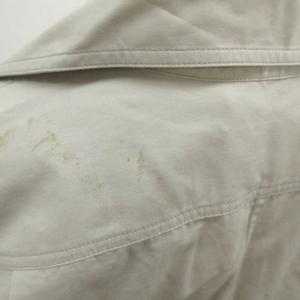 メゾンマルジェラ 4 Maison Margiela 4 シャツワンピース コットン 36 グレー ミモレ丈 無地 長袖 S31CT0656 /YU ■GY69 レディース