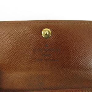 ルイヴィトン LOUIS VUITTON モノグラム ミュルティクレ 4 キーケース 三つ折り 4連 PVC レザー 総柄 茶色 ブラウン /XZ ■GY12 メンズ レディース