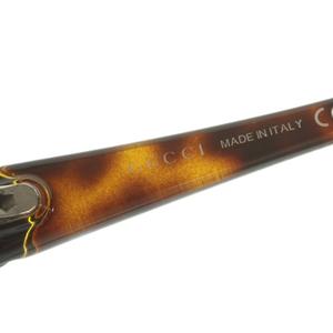 グッチ GUCCI インターロッキングG サングラス 眼鏡 セルフレーム べっ甲柄 59□14-120 茶 ブラウン GG3174 /MI ■OH ■GY03 レディース