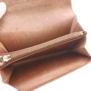 ルイヴィトン LOUIS VUITTON モノグラムポルトモネジップ 二つ折り財布 茶 ブラウン スナップボタン開閉 M61735 /RI ■OS ■GY03 ■OH メンズ レディース