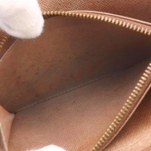 ルイヴィトン LOUIS VUITTON モノグラムポルトモネジップ 二つ折り財布 茶 ブラウン スナップボタン開閉 M61735 /RI ■OS ■GY03 ■OH メンズ レディース