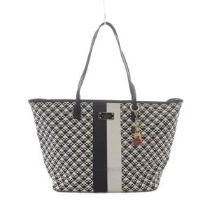 ケイトスペード KATE SPADE トートバッグ 黒 ブラック 白 ホワイト スペード柄 総柄 /RI ■OS ■GY03 レディース