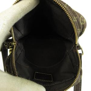 ルイヴィトン LOUIS VUITTON モノグラム ミニ ラン ダヌーブ ショルダーバッグ ポシェット キャンバス レザー 総柄 茶色 ブラウン M95228 /XZ ■GY04 レディース