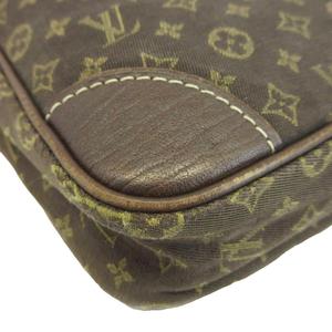 ルイヴィトン LOUIS VUITTON モノグラム ミニ ラン ダヌーブ ショルダーバッグ ポシェット キャンバス レザー 総柄 茶色 ブラウン M95228 /XZ ■GY04 レディース