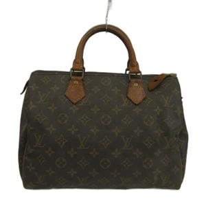 ルイヴィトン LOUIS VUITTON ヴィンテージ スピーディ30 モノグラム ハンドバッグ ミニボストンバッグ PVC レザー 総柄 茶色 ブラウン M41526 /XZ ■GY04 レディース