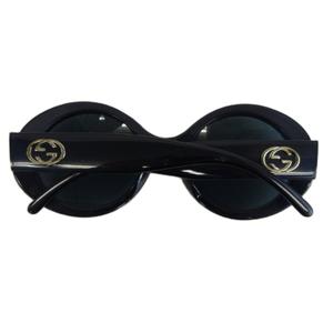 グッチ GUCCI ヴィンテージ 眼鏡 サングラス セルフレーム カラーレンズ オーバル インターロッキングG 55□24-145 紺 ネイビー GG2401/N/S /XZ ■GY19 レディース