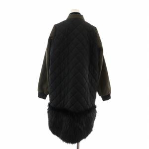 ヌメロヴェントゥーノ N°21 コート ブルゾン風 中綿 アウター ウール 