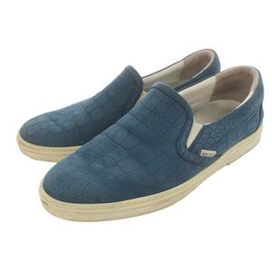 ジミーチュウ JIMMY CHOO スリッポン スニーカー ローカット クロコ型  