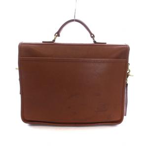 OLD COACH ブリーフケース ブラウン×ゴールド ✨良品✨ OLD COACH オールドコーチ 2way ビジネスバッグ ブリーフ