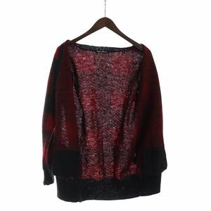 ヒステリックグラマー HYSTERIC GLAMOUR カーディガン チェック柄 V