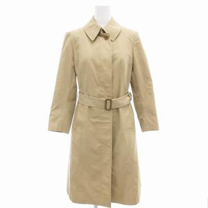 バーバリーズ Burberrys 小文字タグ 60-70s ヴィンテージ ステンカラー コート バルマカーン ロング ベルト付 裏チェック柄 ベージュ /GV ■GY18 レディース