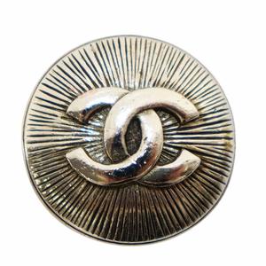 シャネル CHANEL ヴィンテージ ココマーク ブローチ ピンブローチ アクセサリー ロゴ 26.1g シルバーカラー /KW ■GY11 ■OH レディース