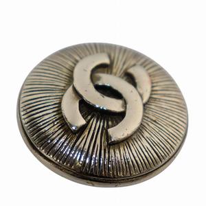 シャネル CHANEL ヴィンテージ ココマーク ブローチ ピンブローチ アクセサリー ロゴ 26.1g シルバーカラー /KW ■GY11 ■OH レディース