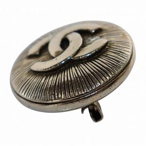 シャネル CHANEL ヴィンテージ ココマーク ブローチ ピンブローチ アクセサリー ロゴ 26.1g シルバーカラー /KW ■GY11 ■OH レディース