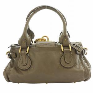 クロエ CHLOE パディントン ハンドバッグ レザー ロゴ カデナ