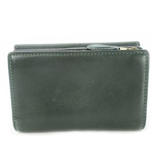 コーチ COACH ストゥディオ 二つ折り財布 ウォレット 小銭入れあり レザー 革 プッシュロック開閉 ロゴ 緑 グリーン C6727 /CK25 ■GY18 レディース