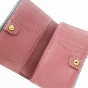 コーチ COACH ストゥディオ 二つ折り財布 ウォレット 小銭入れあり レザー 革 プッシュロック開閉 ロゴ 緑 グリーン C6727 /CK25 ■GY18 レディース