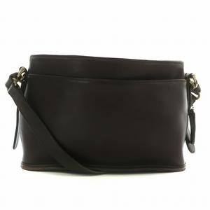 コーチ COACH オールドコーチ ヴィンテージ USA アメリカ製 9802 ショルダーバッグ レザー 茶色 ブラウン /XZ ■GY18 レディース