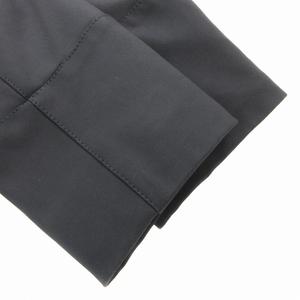 グッチ GUCCI ヴィンテージ ステンカラー コート ミドル 比翼 裏地GG柄 38 黒 ブラック 214-0268-3951 /GV ■GY18 レディース