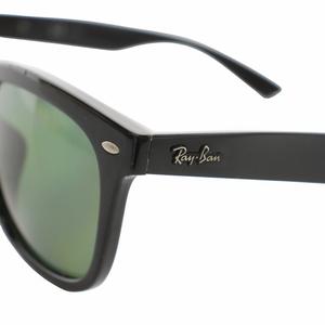 【中古】レイバン RAY BAN 眼鏡 サングラス セルフレーム ミラーレンズ スクエア ロゴ 57□19-145 黒 RB4260D レイバン RAY BAN 眼鏡 サングラス セルフレーム カラーレンズ