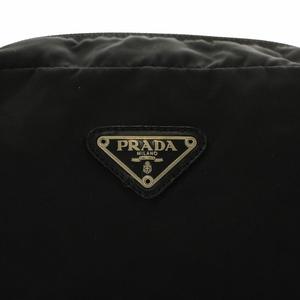 プラダ PRADA メイクポーチ 化粧ポーチ 小物入れ ナイロン ロゴ 三角  
