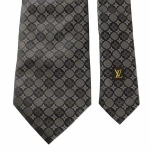 新品タグ付　ルイヴィトン　スラックス　ロゴプリント　シルク　チェック　グレー　M LOUIS VUITTON(ルイヴィトン) クルーネック ロゴプリントTシャツ