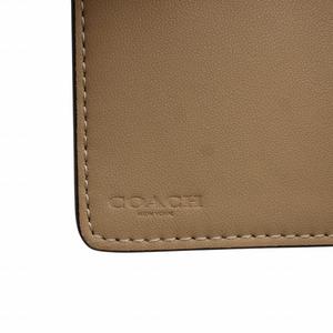 コーチ COACH ミディアム コーナー ジップ ウォレット 財布 二つ折り PVC レザー シグネチャー 総柄 ロゴ ゴールド金具 ベージュ 白 ホワイト C0082 /XZ ■GY11 レディース