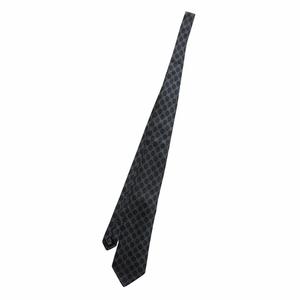 グッチ GUCCI ネクタイ 絹 シルク レギュラータイ GG柄 総柄 紺 ネイビー /XZ ■GY11 メンズ