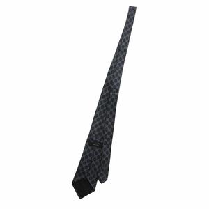 グッチ GUCCI ネクタイ 絹 シルク レギュラータイ GG柄 総柄 紺 ネイビー /XZ ■GY11 メンズ