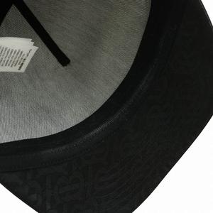 タグ付き新品　バーバリーロンドン イングランド　コットン　バケットハット　M 黒 BURBERRY (バーバリー) モノグラム コットンブレンド ジャカード