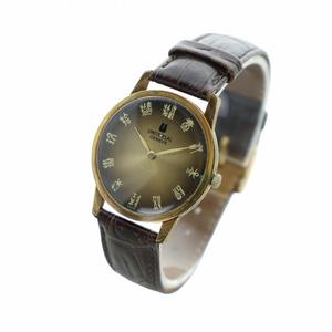 エ*ク様 UNIVERSAL GENEVE 手巻き時計 金メッキ ユニバーサル・ジュネーブ 18金無垢 手巻 レディース