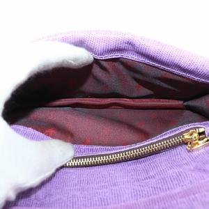 ☆美品☆ETRO エトロ マネークリップ ペイズリー柄 パープル ETRO エトロ ペイズリー柄 二つ折り財布（小銭入れあり） PVC