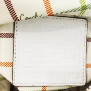 COACHホワイトレザーショルダーバッグ COACH ホワイトレザー ショルダーバッグ